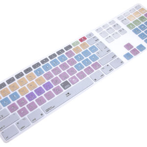Protector teclado extendido A1234 Mac Silicona Protools Silver