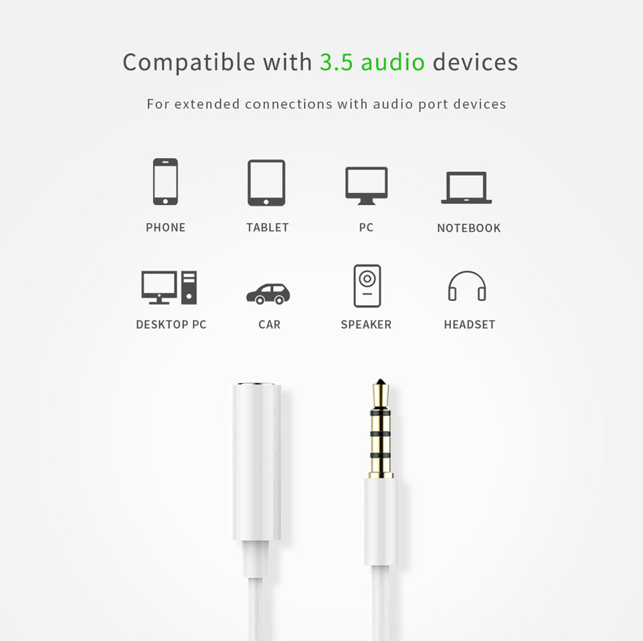 Extension cable auxiliar manos libres - Imagen 6