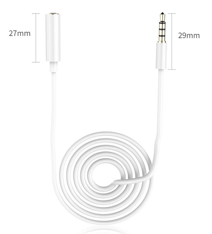 Extension cable auxiliar manos libres