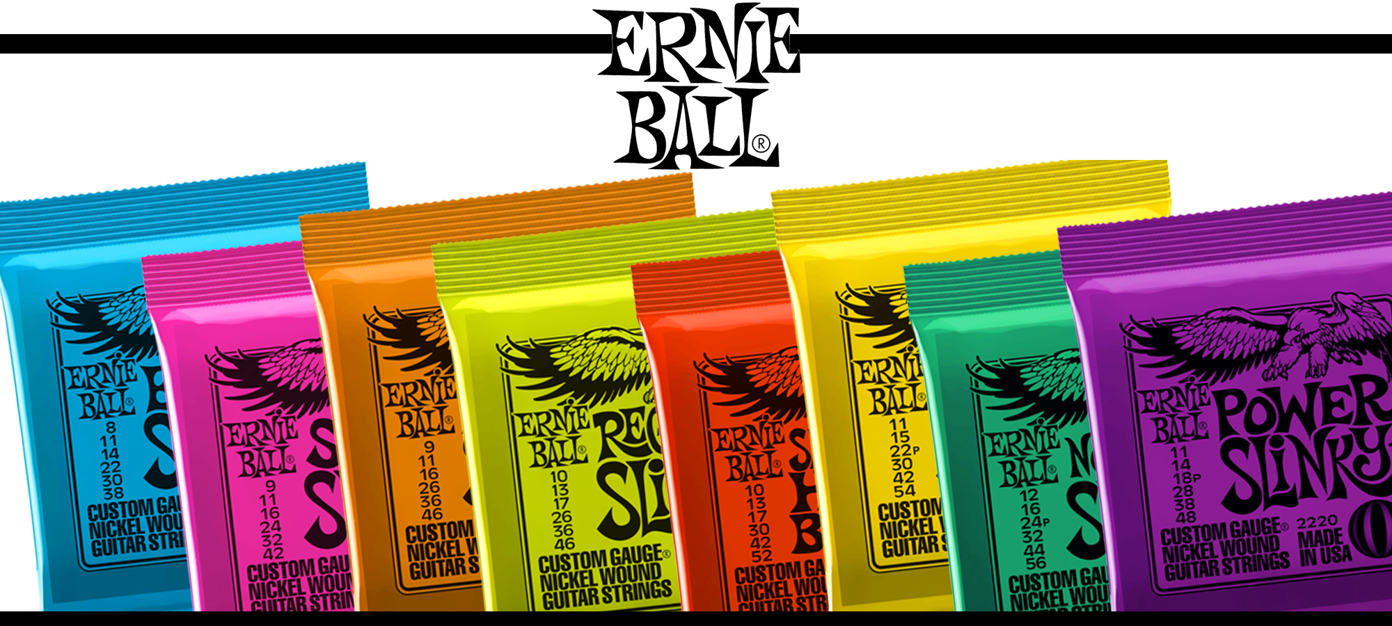 Cuerdas Ernie Ball