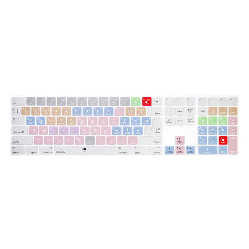 Protector teclado extendido A1843, MQ052LL/A, 2017 Silicona Protools - Imagen 3