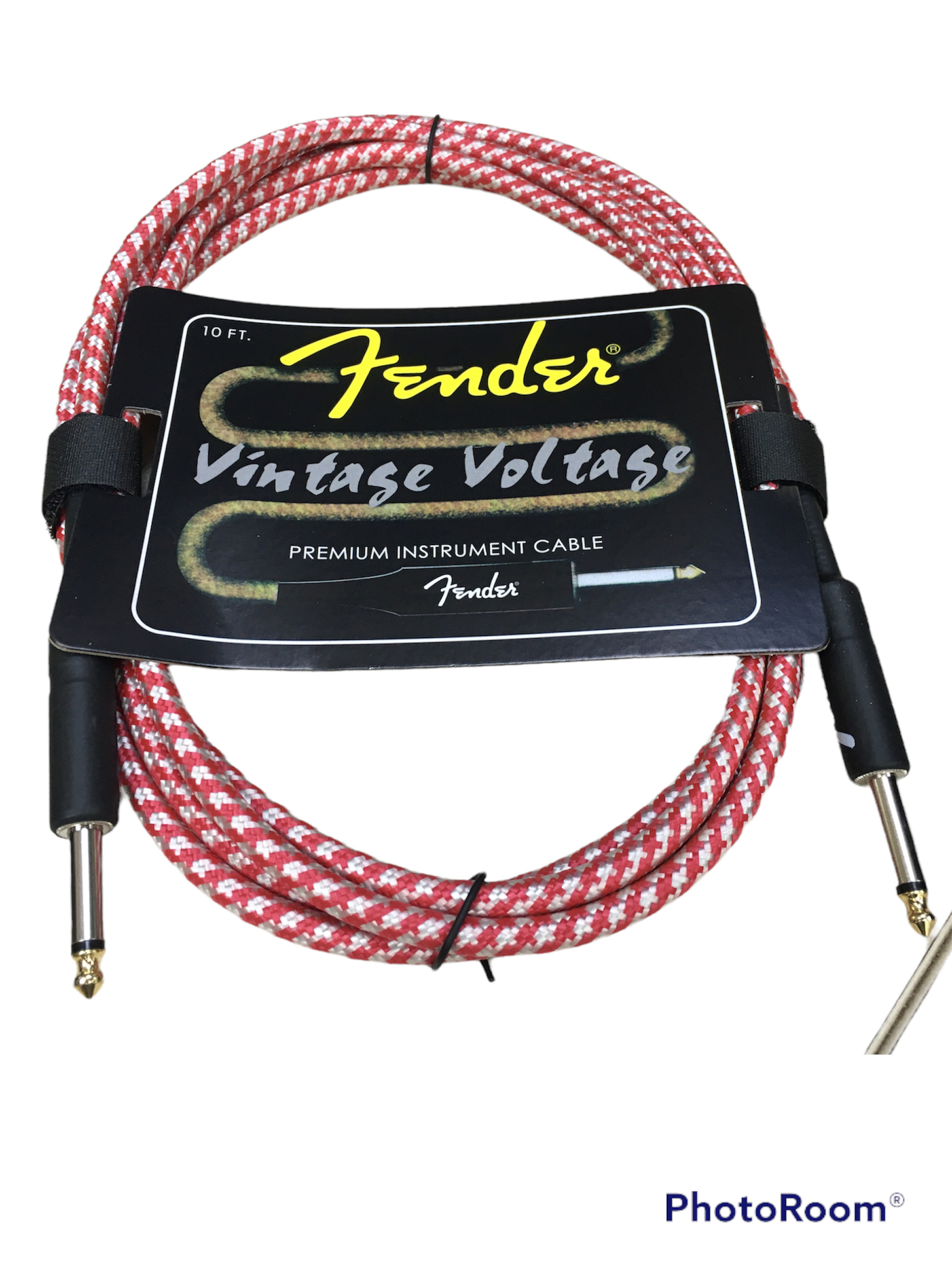 Cable De Instrumento Fender Vintage 6 Metros Guitarra Bajo 20ft - Imagen 5